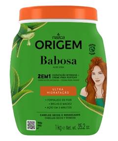 PERF.CREME CAB ORIGEM 2X1 BABOSA