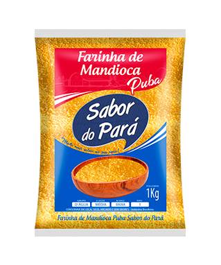 FARINHA PUBA SABOR DO PARA 01 KG | Distribuidora Tocantins