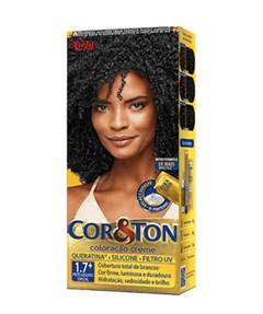 PERF.TINTA CAB COR E TON PRETO AZ 1.7