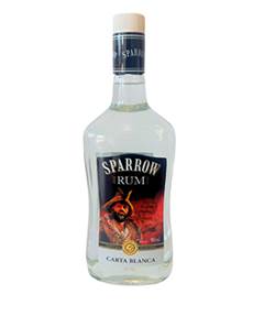 BE RUM SPARROW CARTA BLANCA 900 ML