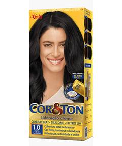 PERF.TINTA CAB COR E TON PRETO AZUL 1.0