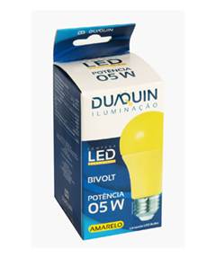 LAMP DUAQUIN LED AMARELO BULBO 5W