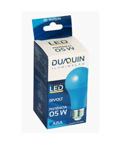 LAMP DUAQUIN LED AZUL BULBO 5W