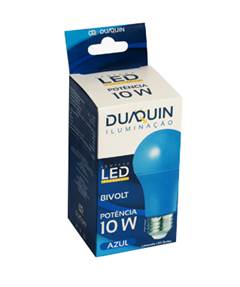 LAMP DUAQUIN LED AZUL BULBO 10W