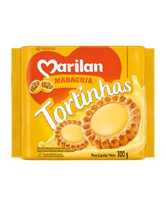 BISC TORTINHA MARILAN MARACUJA 300G