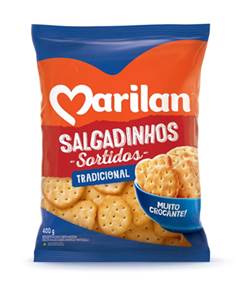 BISC SALGADINHOS MARILAN SORTIDOS 400G