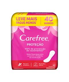 ABS PROTETOR DIARIO CAREFREE PROT C/PERF
