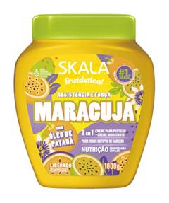 PERF.CREME CAB SKALA MARACUJA E OLEOS