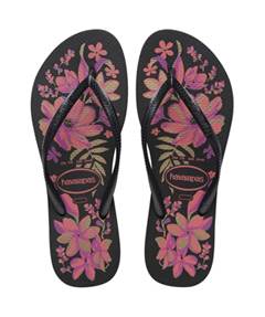 HAV SLIM ORGANIC PRETO/CINZA/OURO 37/38