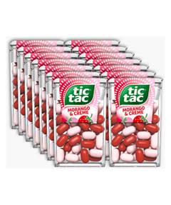 BA PASTILHAS TIC TAC MORANGO E CREME