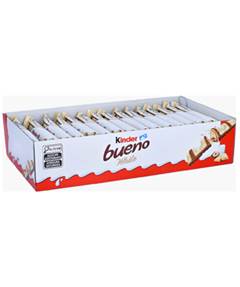 BA BOMBOM KINDER BUENO WHITE 15X39 G