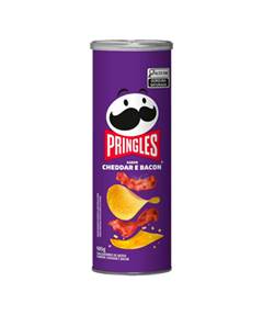 SALGADINHO BATATA PRINGLES CHEDDAR BACON