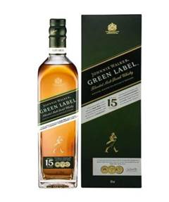 BE WHISKY JOHNNIE WALKER GREEN LABEL