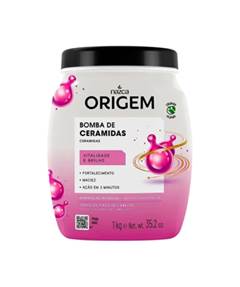 PERF.CREME CAB ORIGEM BOMBA CERAMIDAS