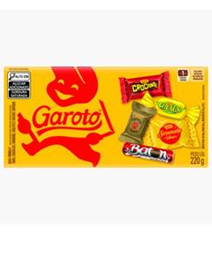 BA BOMBOM GAROTO SORTIDO 220 G