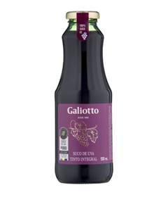 SUCO UVA TTO INTEGRAL GALIOTTO 500 ML