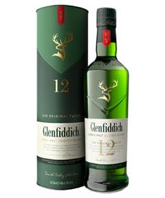 BE WHISKY GLENFIDDICH 12 ANOS
