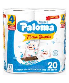 PAPEL HIG PALOMA FD 20M NEUTRO