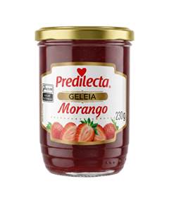 DOCE GELEIA MORANGO PREDILECTA