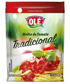 CONS.MOLHO TOMATE TRAD OLE 1,7 KG SACHE